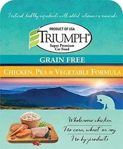 11lb Triumph Grain Free Chicken, Pea, Vegetable - Health/First Aid